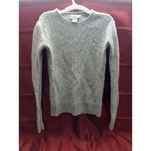 Vineyard Vines Sweater Women Small Gray Pullover Long Sleeve Knit Wool Exclusive
